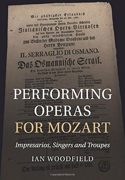 portada Performing Operas for Mozart (en Inglés)