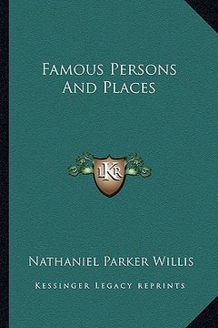 portada famous persons and places (en Inglés)
