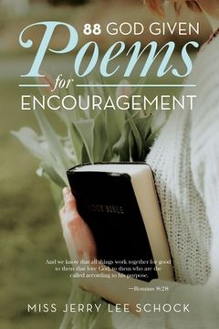 portada 88 God Given Poems For Encouragement (en Inglés)