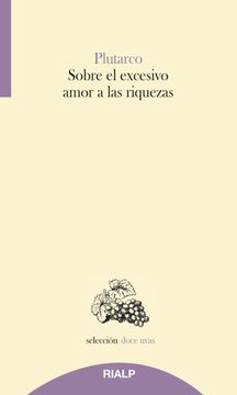 portada Sobre el Excesivo Amor a las Riquezas (in Spanish)