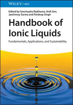 portada Handbook of Ionic Liquids: Fundamentals, Applications and Sustainability (en Inglés)