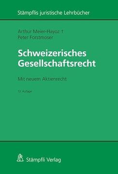 portada Schweizerisches Gesellschaftsrecht mit Neuem Aktien- und Handelsregisterrecht (en Alemán)