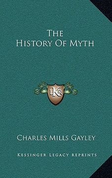 portada the history of myth (en Inglés)