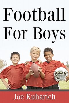 portada football for boys (en Inglés)