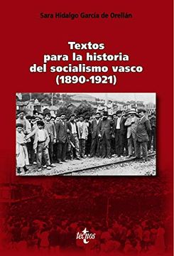 portada Textos Para la Historia del Socialismo Vasco (1890-1921) (in Spanish)
