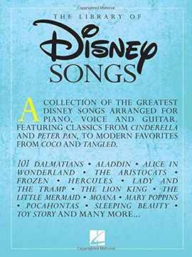 portada The Library of Disney Songs (Pvg) (in English)