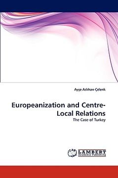 portada europeanization and centre-local relations (en Inglés)