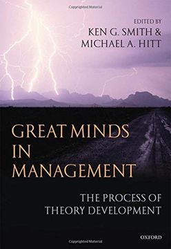 portada Great Minds in Management: The Process of Theory Development (en Inglés)