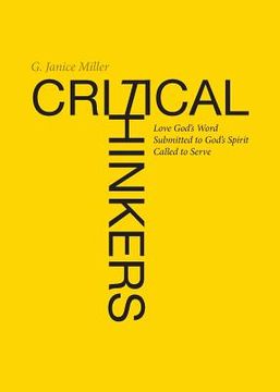 portada Critical Thinkers (en Inglés)