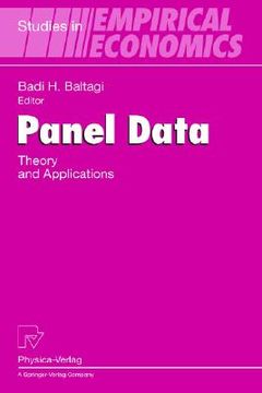 portada panel data: theory and applications (in English)