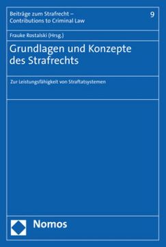 portada Grundlagen und Konzepte des Strafrechts (in German)