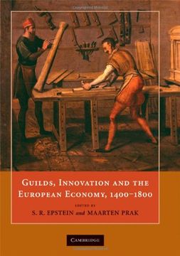 portada Guilds, Innovation and the European Economy, 1400-1800 (en Inglés)