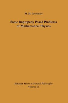 portada some improperly posed problems of mathematical physics