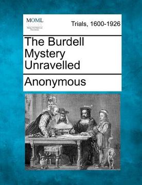 portada the burdell mystery unravelled (en Inglés)