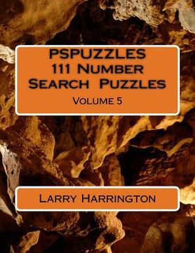 portada PSPUZZLES 111 Number Search Puzzles Volume 5 (in English)