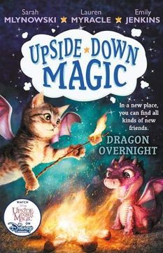portada Upside Down Magic 4: Dragon Overnight (en Inglés)