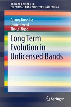 portada Long Term Evolution in Unlicensed Bands (in English)
