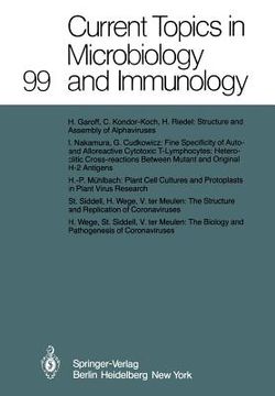 portada current topics in microbiology and immunology (in English)