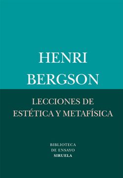 portada Lecciones de Estética y Metafísica (in Spanish)