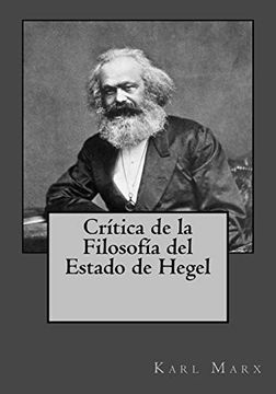 portada Crítica de la Filosofía del Estado de Hegel