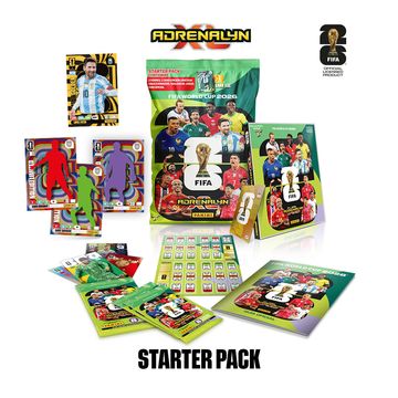 portada ADRENALYN XL STARTER PACK CLASSIC TRADING CARDS WORLD CUP 2026