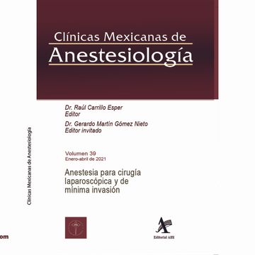 portada Clínicas Mexicanas de Anestesiología