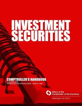portada Investment Securities: Comptroller's Handbook (Section 203) (en Inglés)