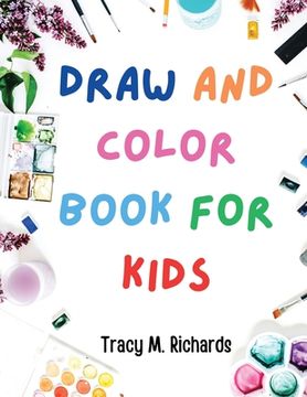 portada Draw and Color Book for Kids (en Inglés)