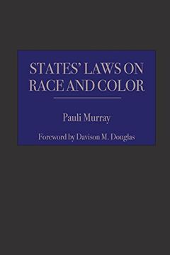 portada States' Laws on Race and Color (Studies in the Legal History of the South Ser.)