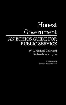 portada Honest Government: An Ethics Guide for Public Service (en Inglés)