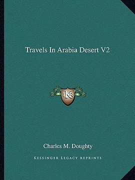 portada travels in arabia desert v2 (en Inglés)