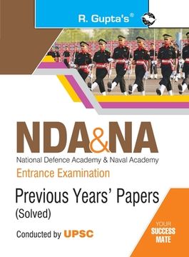 portada NDA & NA Entrance Examination: Previous Years Papers (Solved) (Big Size) (en Inglés)