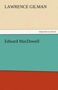 portada edward macdowell (en Inglés)