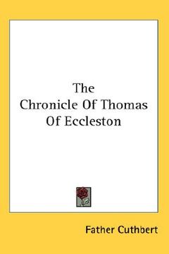 portada the chronicle of thomas of eccleston (in English)