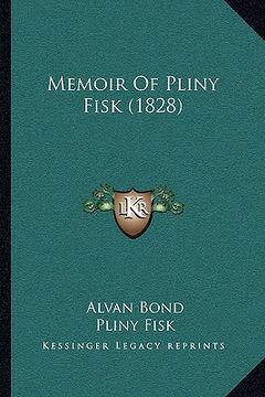 portada memoir of pliny fisk (1828) (in English)