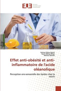 portada Effet anti-obésité et anti-inflammatoire de l'acide oléanolique (en Francés)