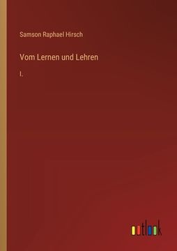 portada Vom Lernen und Lehren: I. (en Alemán)