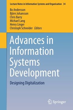 portada Advances in Information Systems Development: Designing Digitalization (en Inglés)