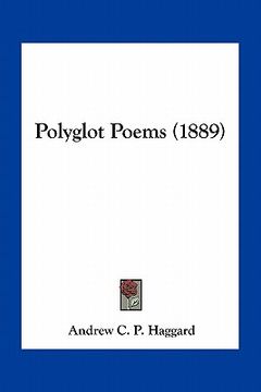 portada polyglot poems (1889) (in English)
