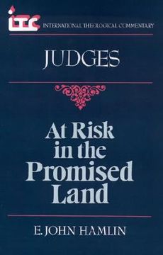 portada at risk in the promised land: a commentary on the book of judges (en Inglés)