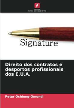 portada Direito dos Contratos e Desportos Profissionais dos E. U. A. (en Portugués)