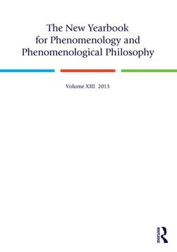 portada The New Yearbook for Phenomenology and Phenomenological Philosophy: Volume 13