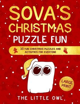portada Sova's Christmas Puzzle Fun: 35 fun Christmas puzzles and activities for everyone (in English)