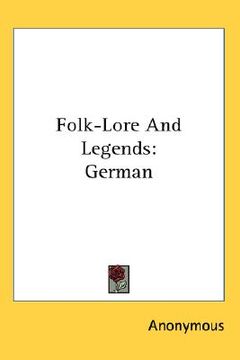portada folk-lore and legends: german