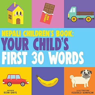 portada Nepali Children's Book: Your Child's First 30 Words (in English)