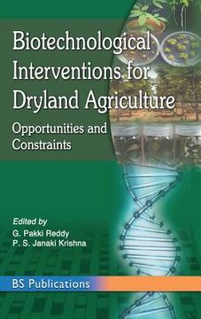 portada Biotechnological Interventions for Dryland Agriculture: G. Pakki Reddy, P. S. Janaki Krishna (en Inglés)