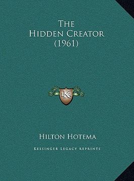 portada the hidden creator (1961) (in English)