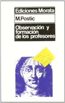 portada Observación y Formación de los Profesores (in Spanish)