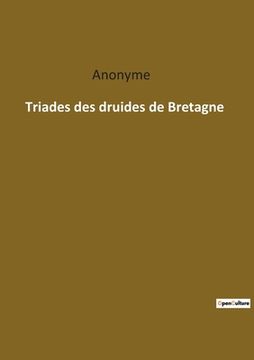 portada Triades des druides de Bretagne (en Francés)