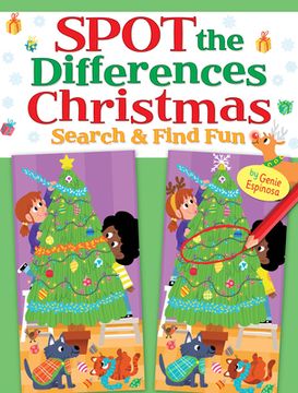 portada Spot the Differences Christmas: Search & Find fun (Dover Children'S Activity Books) (en Inglés)